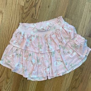 Floral loveshackfancy skirt size small